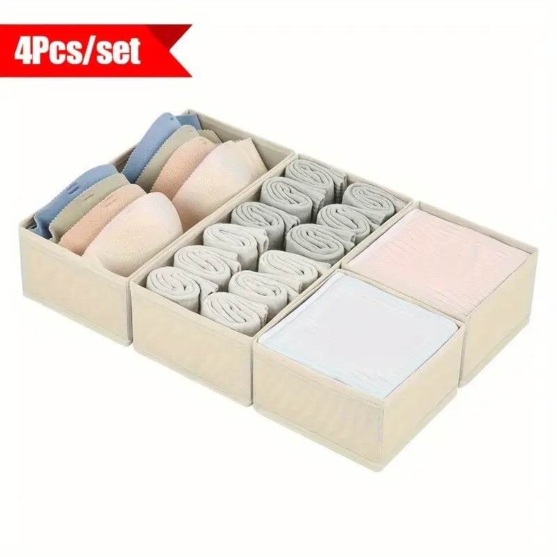 Baby Clothes Organiser - Набор из 4 складных органайзеров для