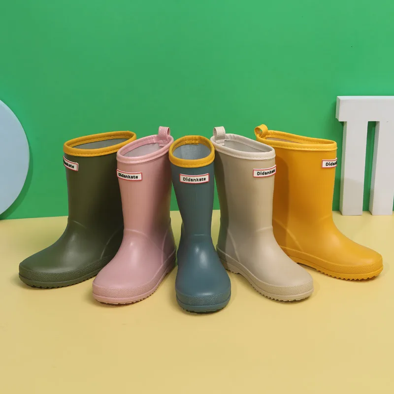 Soft Sole Booties - Детские нескользящие резиновые сапоги до середины