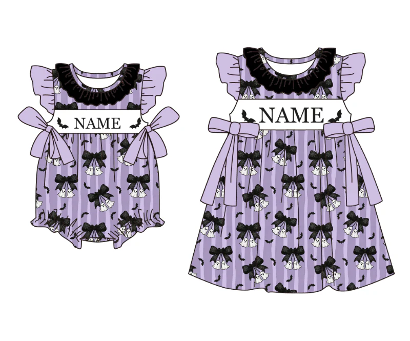 Baby Clothing High Quality - Высококачественная детская одежда на Хэллоуин: фиолетовое