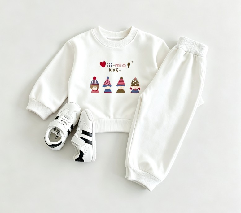Baby Clothing Neutral - Нейтральный милый комплект домашней одежды для