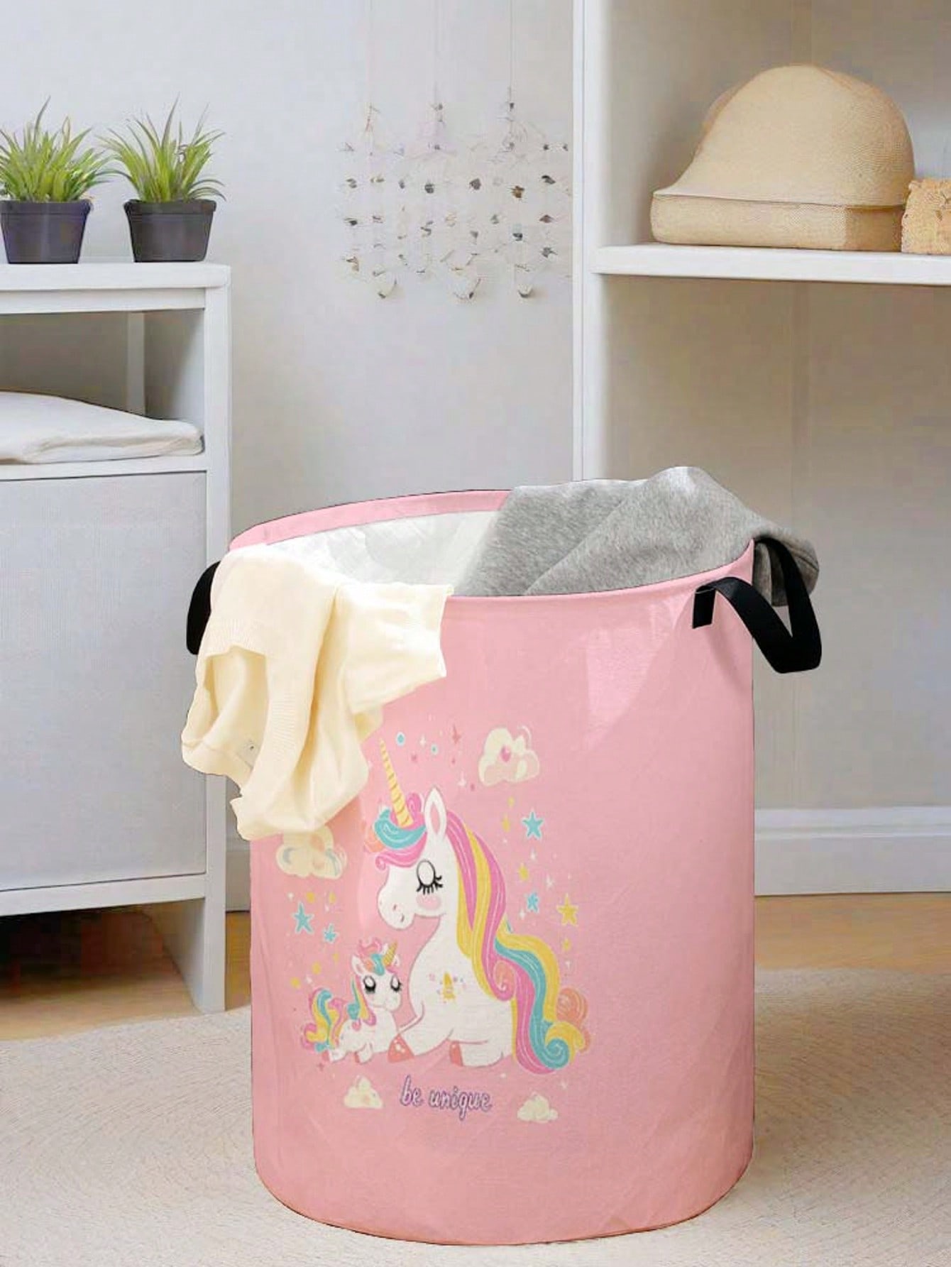 Корзина для белья «Единорог»,  – обзор и цена Baby Clothes Organiser
