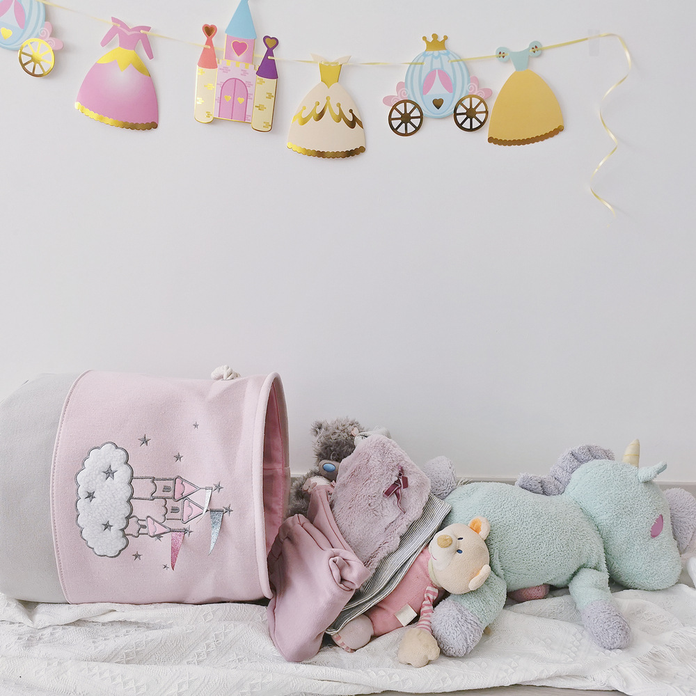 Большая розовая корзина для бе – обзор и цена Baby Clothes Organiser