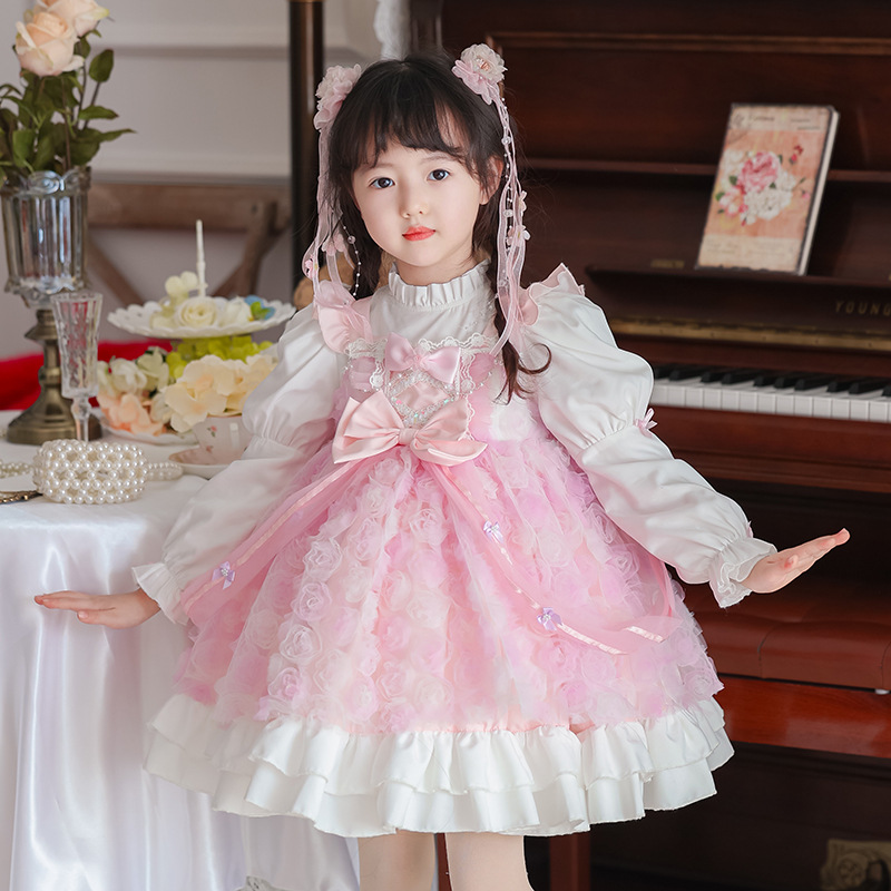 Весеннее детское платье для де – обзор и цена Baby Clothing High Quality