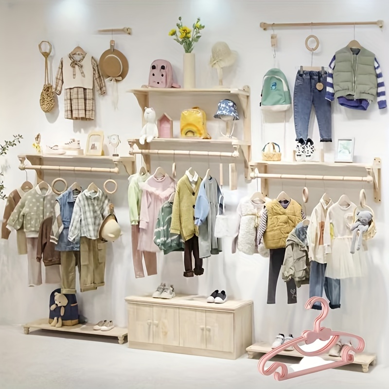 10 шт. детских вешалок, портат – обзор и цена Baby Clothing Organizer