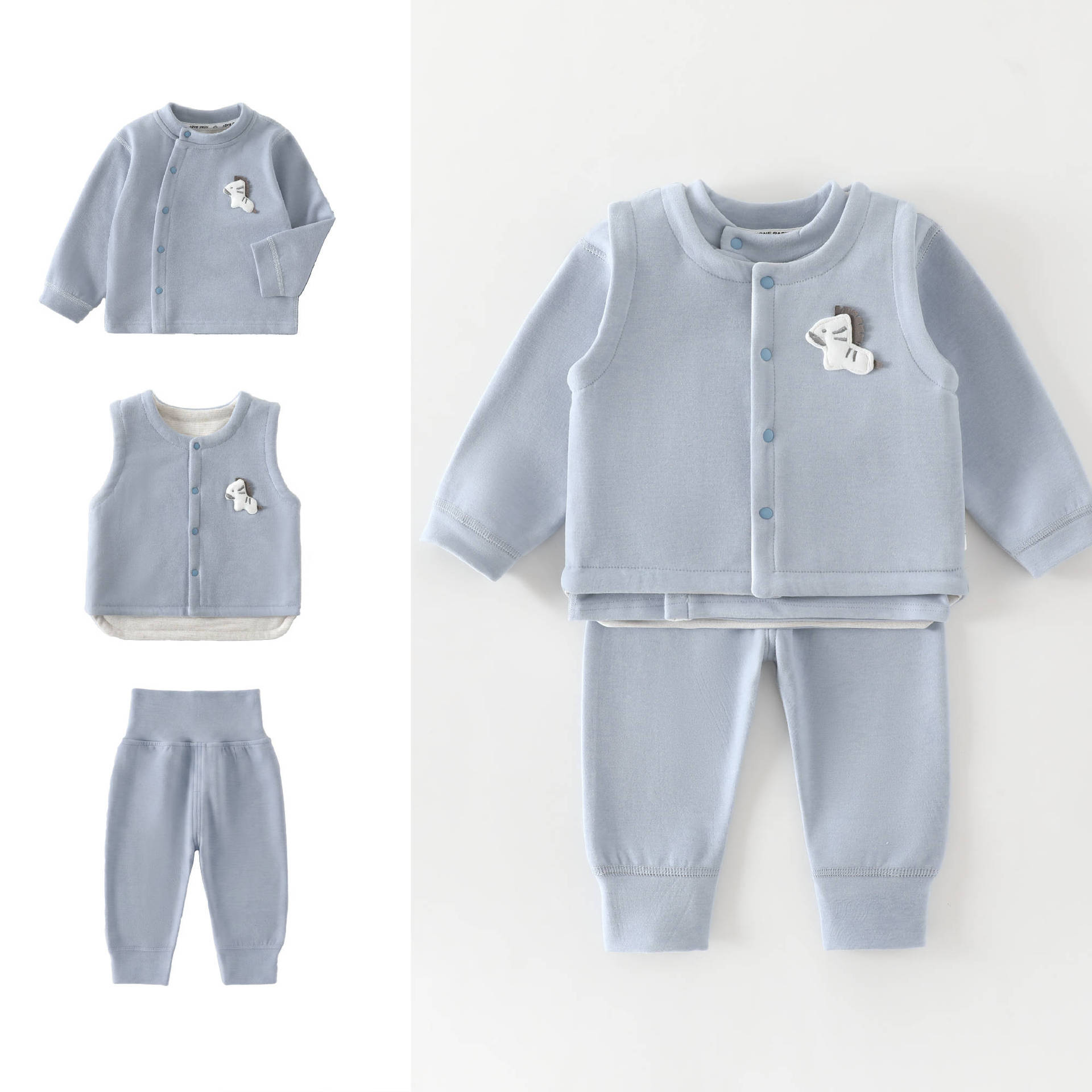 Комплект из 3 предметов для де – обзор и цена Baby Clothing High Quality